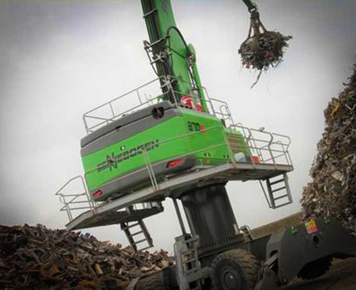 MOLSON SECURE SENNEBOGEN SCRAP METAL AND PORT HANDLING MACHINES