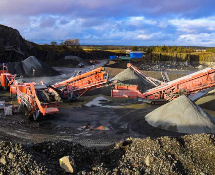 Big Terex cone crusher is a perfect fit for Tillicoultry