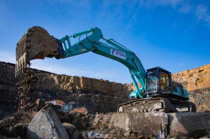 Fairhurst’s Kobelco ripping up rock