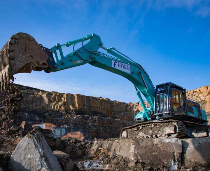 Fairhurst’s Kobelco ripping up rock