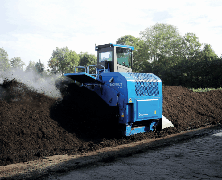 Eggersmann BACKHUS A 45 - Windrow Turner