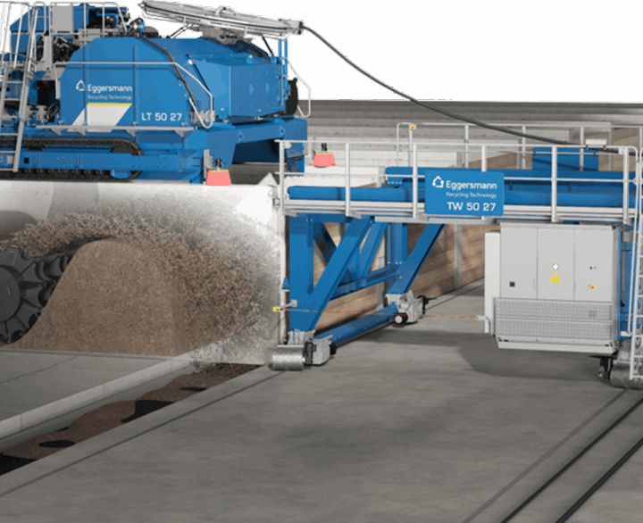 Eggersmann LANE TURNER LT 45 / LT 50 - Windrow Turner