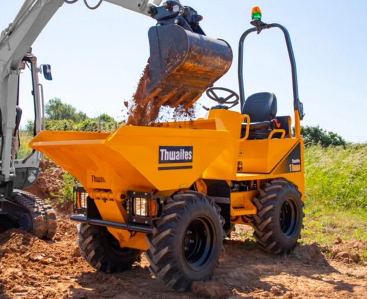 Thwaites 1t PS Dumper - Site Dumpers