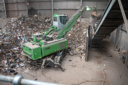 Sennebogen Electric Waste Handler
