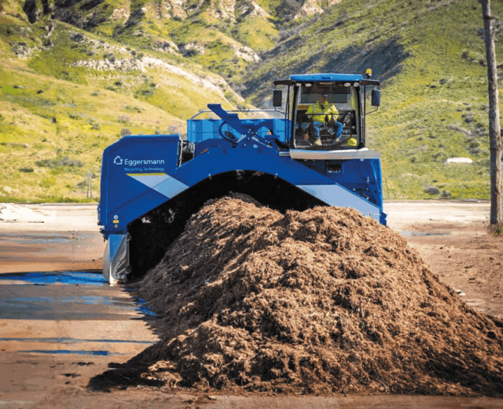 Eggersmann BACKHUS A 60 / A 65 - Windrow Turner