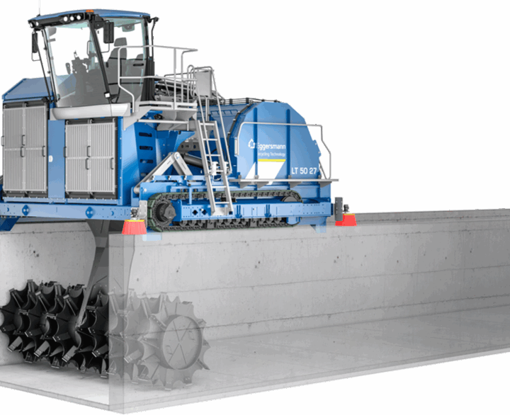 Eggersmann LANE TURNER LT 45 / LT 50 - Windrow Turner