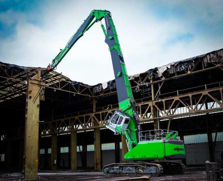 Sennebogen 870E Demolition - High-Reach Demolition