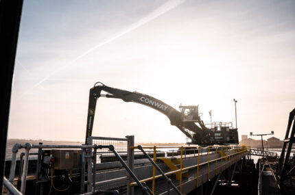 Sennebogen 865E Helps FM Conway Maximise Self-Sustainability