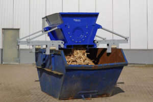 At-source waste shredding made easy with the Eggersmann C 14