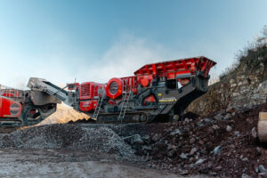 Finlay J-1280 Hybrid Jaw Crusher is Crushing it for Prichard’s