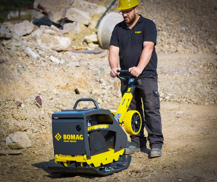 Bomag Reversible Plates