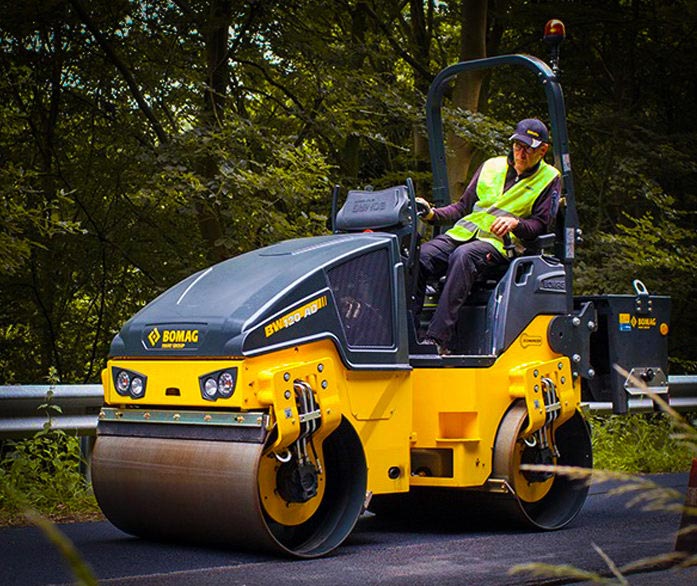 Bomag Articulated Tandem Rollers