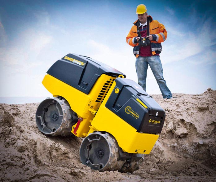 Bomag Trench Roller - Rollers