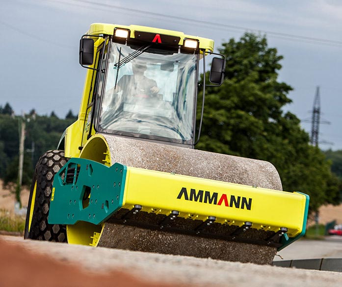 Ammann ARS 150 - Rollers