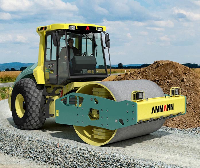 Ammann ARS 150 - Rollers