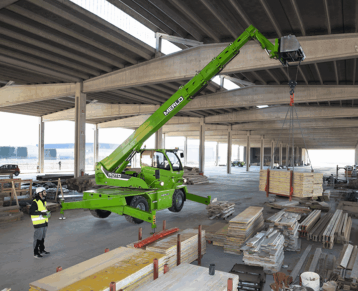 Roto 50.26 S - Roto Telehandler