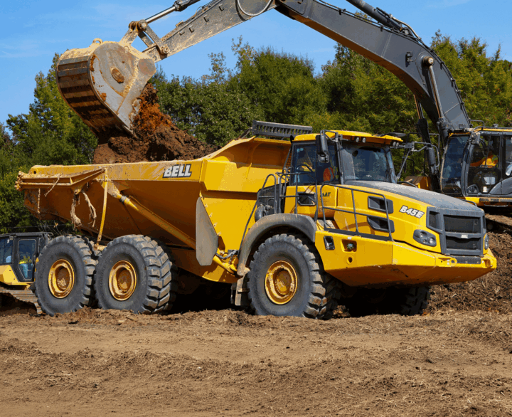 Bell B45E 6×6 - Articulated Dump Trucks