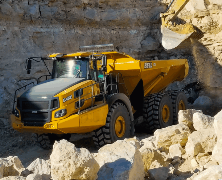 Bell B45E 6×6 - Articulated Dump Trucks