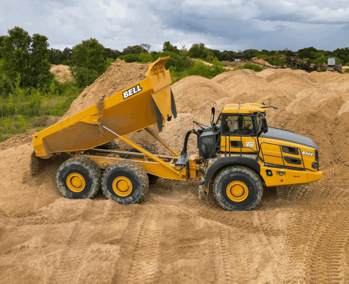Bell B45E 6×6 - Articulated Dump Trucks