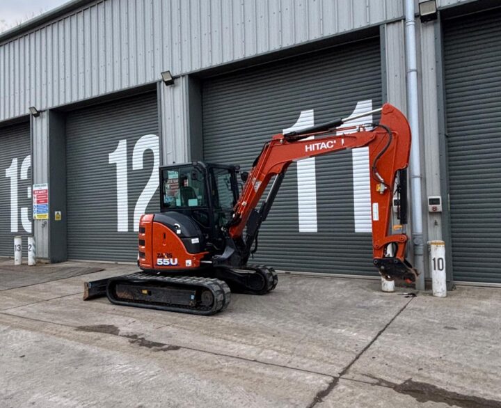 Hitachi ZX55U-6 CLR - Mini Excavators