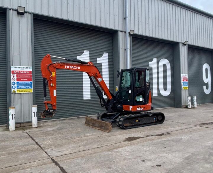 Hitachi ZX55U-6 CLR - Mini Excavators