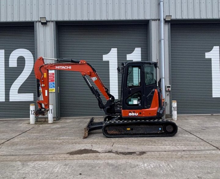Hitachi ZX55U-6 CLR - Mini Excavators