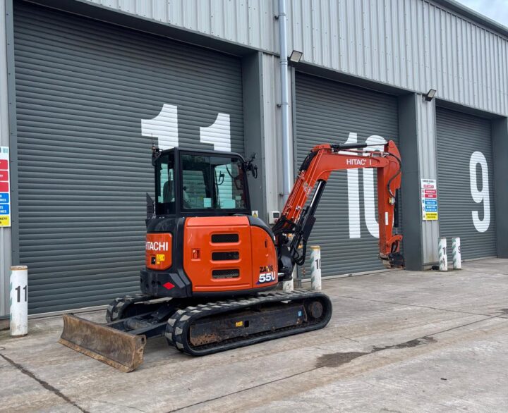 Hitachi ZX55U-6 CLR - Mini Excavators