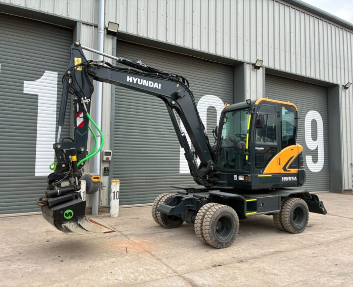 Hyundai HW65AH Ex Demo - Wheeled Excavators