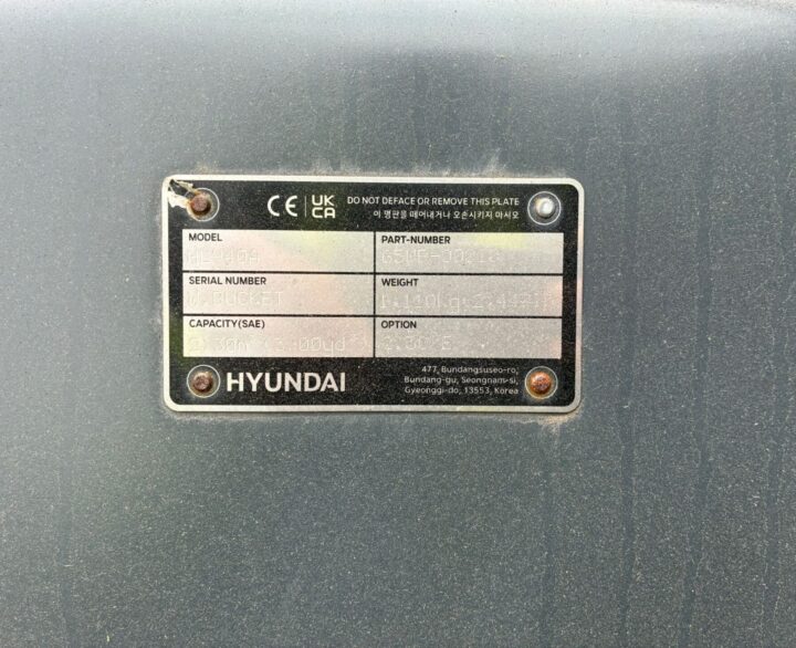 Hyundai HL940A - Used Wheel Loaders