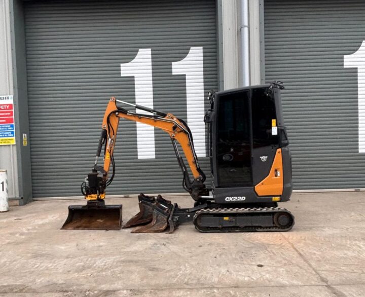 Case CX22D Engcon - Mini Excavators