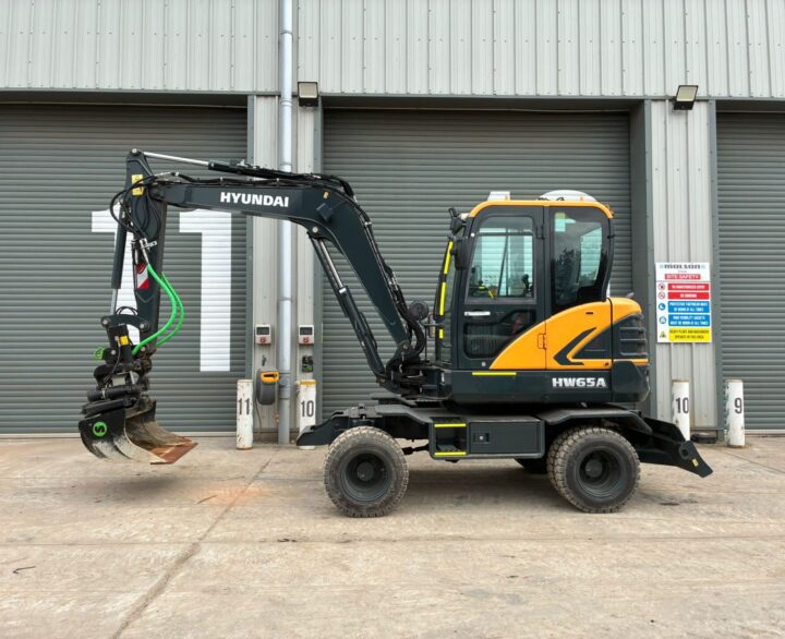 Hyundai HW65AH Ex Demo - Wheeled Excavators