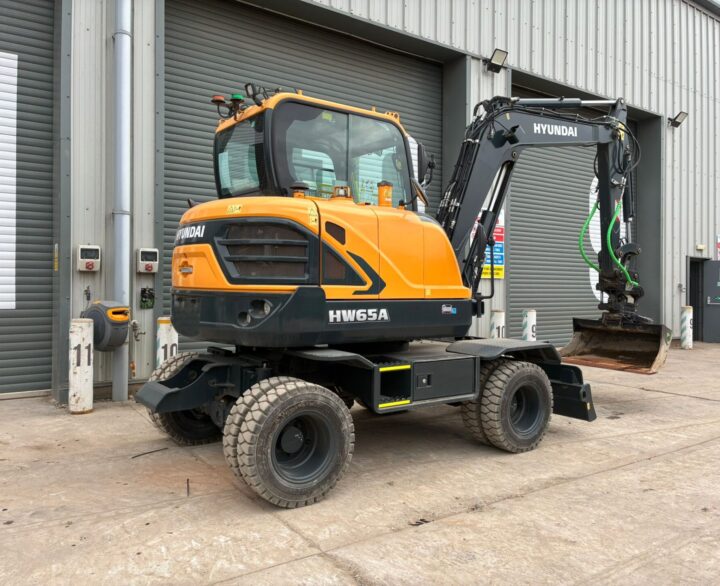 Hyundai HW65AH Ex Demo - Wheeled Excavators