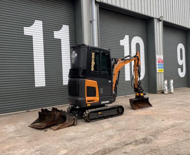 Case CX22D Engcon - Mini Excavators