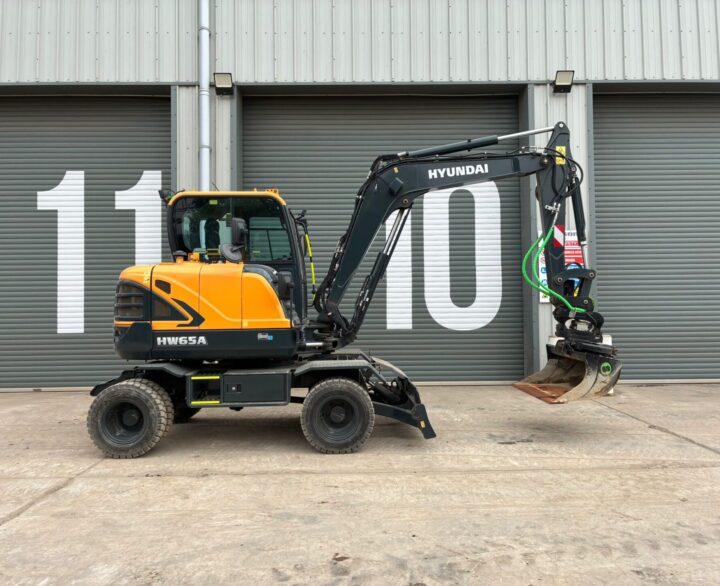 Hyundai HW65AH Ex Demo - Wheeled Excavators