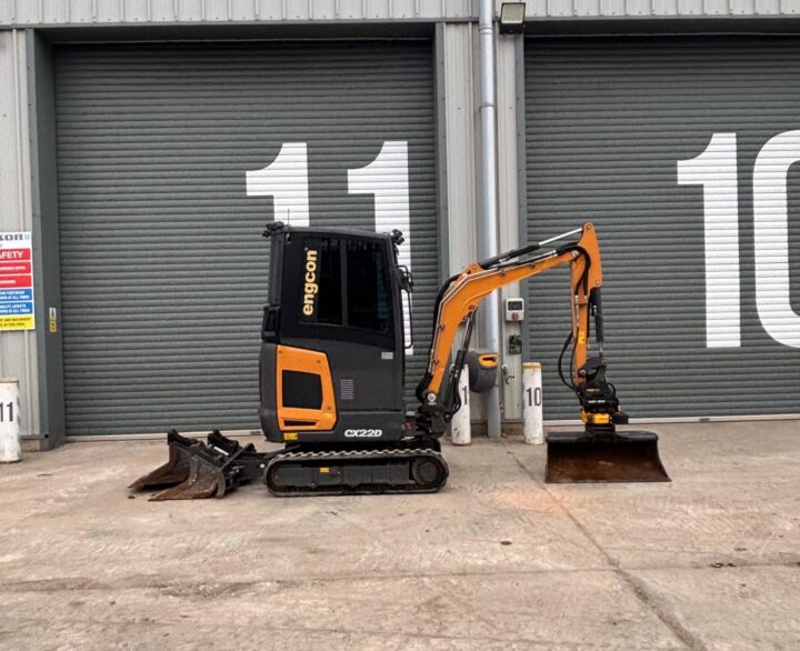 Case CX22D Engcon - Mini Excavators