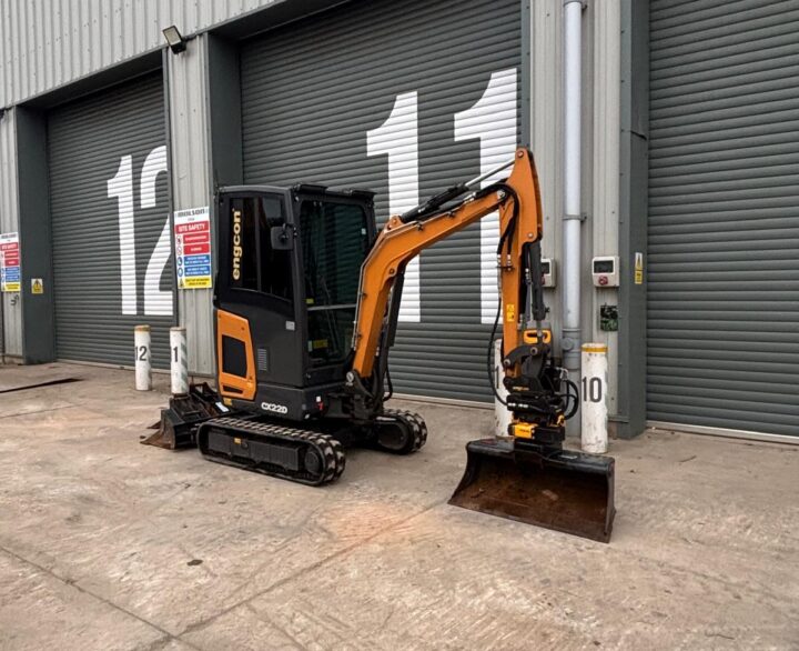 Case CX22D Engcon - Mini Excavators