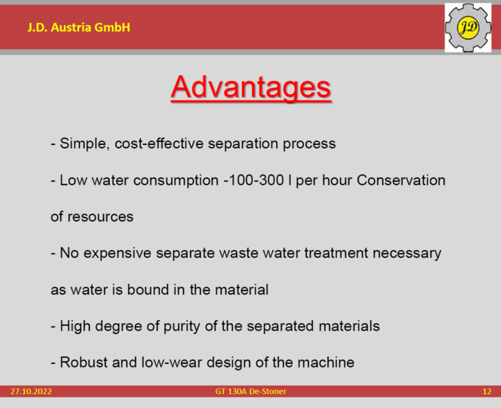 Doppstadt GT 150 De-Stoner - Used Screeners