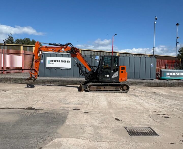 Hitachi ZX85USBR-6 2PB - Mini Excavators