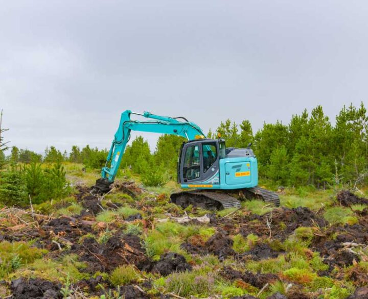 Crawler Excavator at work
