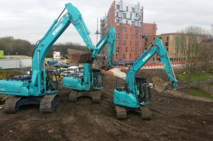 Kobelco diggers