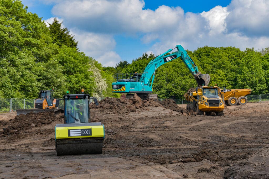 Molson Equipment At Site
