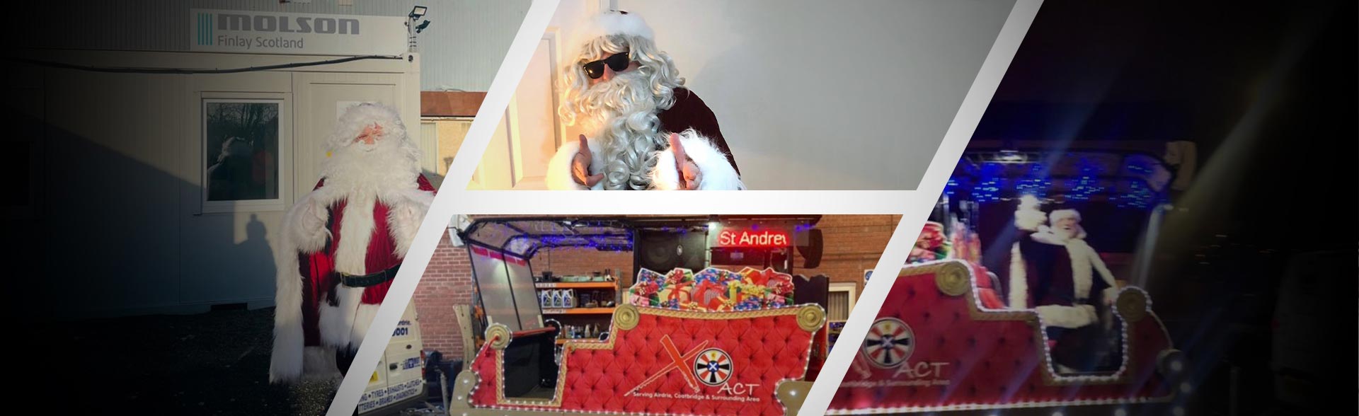 ￼Santa Sleigh returns to bring Christmas cheer to Coatbridge and Airdrie