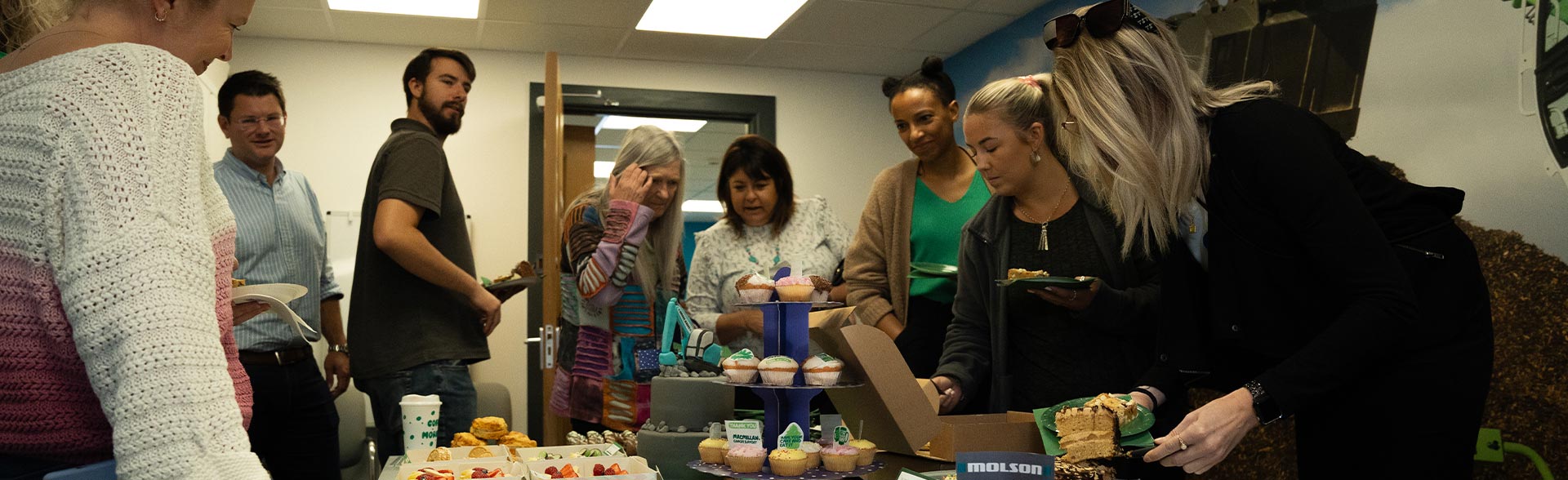 The 10th annual Caketastic Molson Group Coffee Morning for Macmillan Cancer Support 