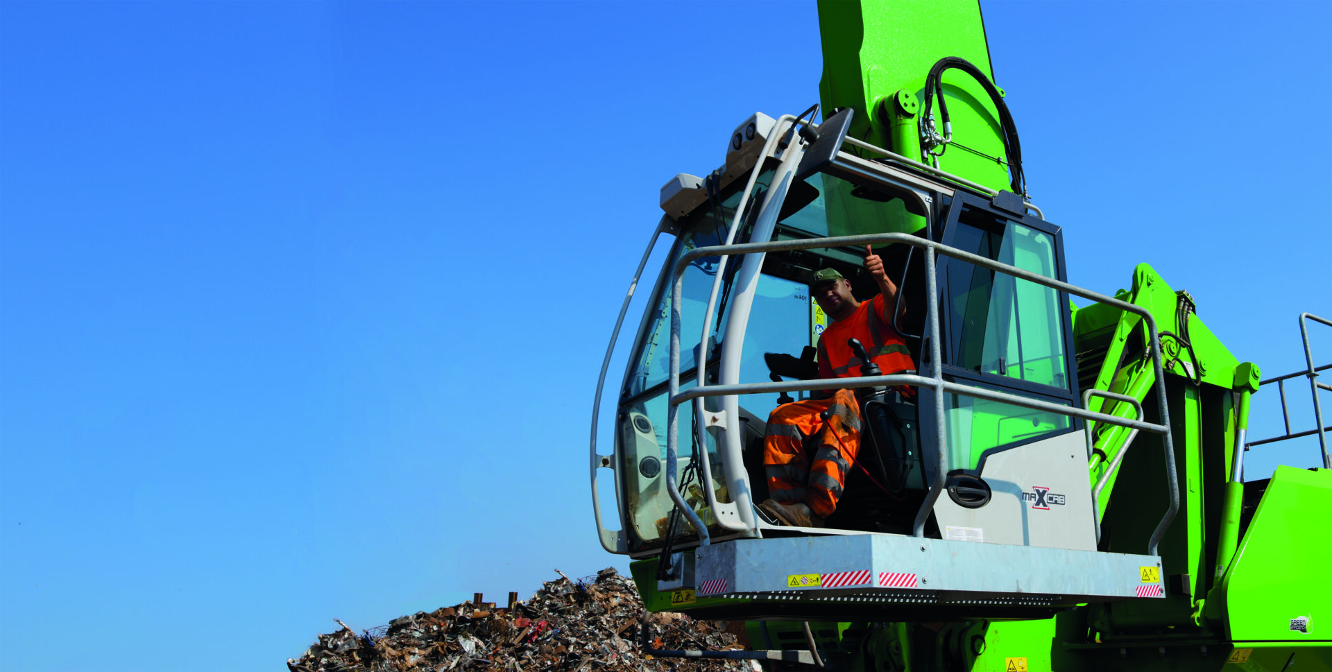 Sennebogen MaXcab Puts You in the Drivers’ Seat