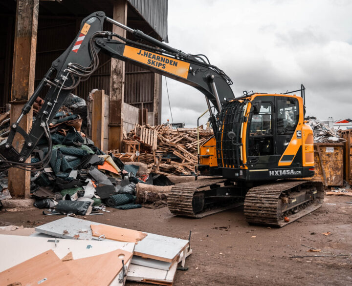 Hyundai Compact Radius Excavators Help Achieve 98% Recycling Rates