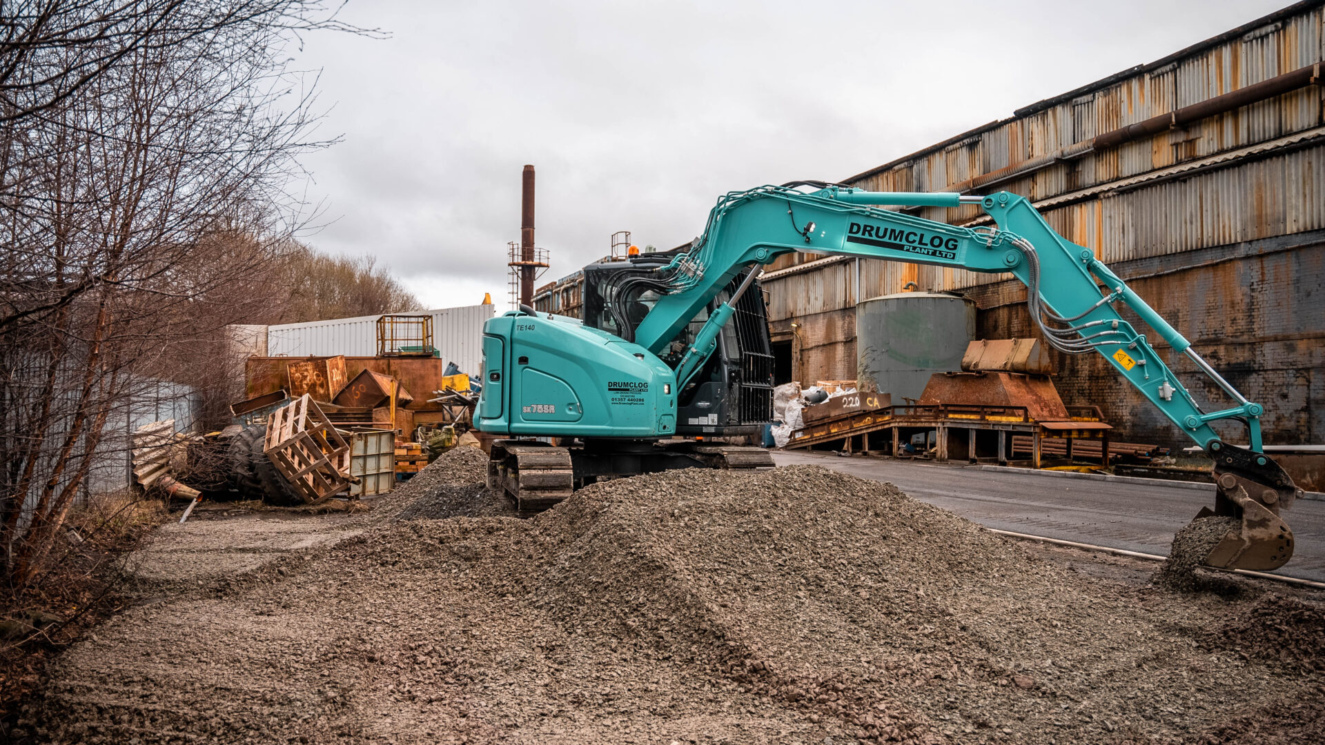WP Groundworks Puts SK75SR-7 Kobelco Excavator to the Test