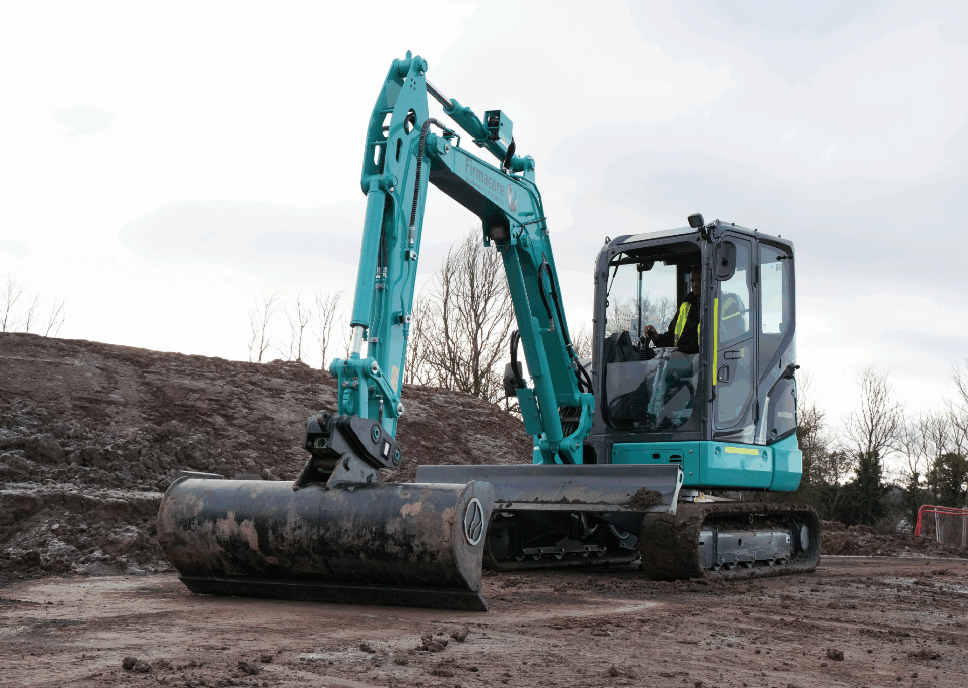 Fuel Economy of Kobelco Mini Excavator Impresses Firmacore