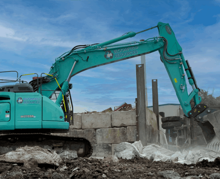 Sennebogen Material Handlers at Heart of New Bloomfield Site