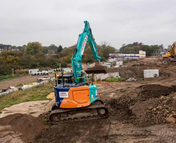 Fairfax Plant Highlight MND With Liveried Kobelco Excavator