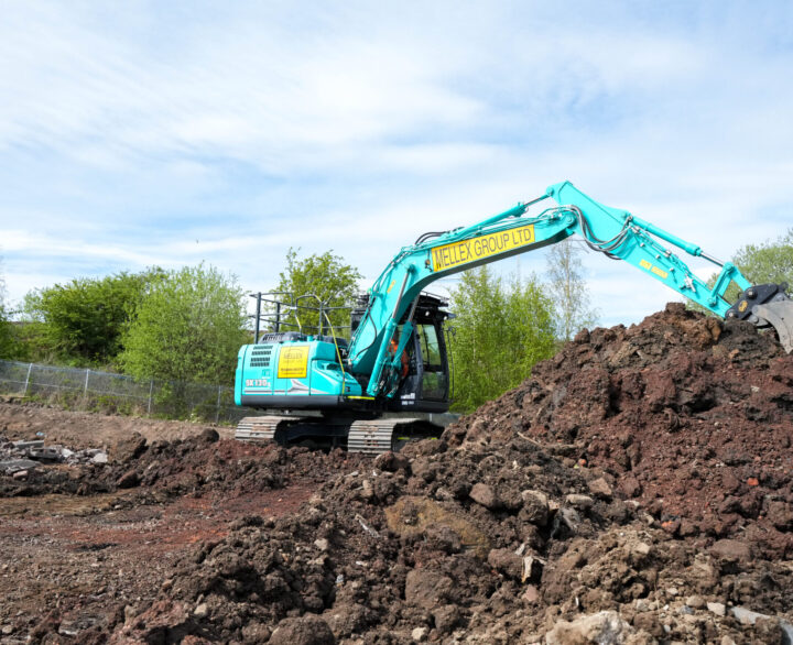Kobelco Excavator Offers Performance and Economy for Mellex